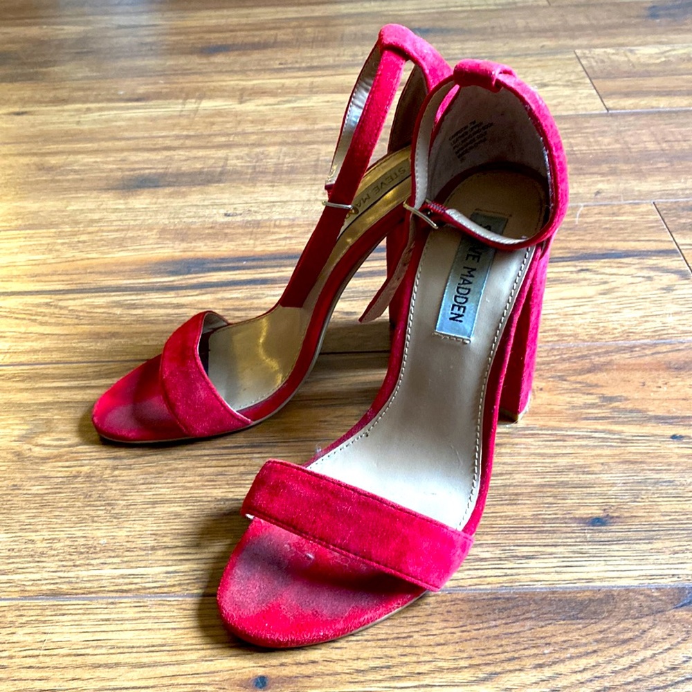 Red high heels